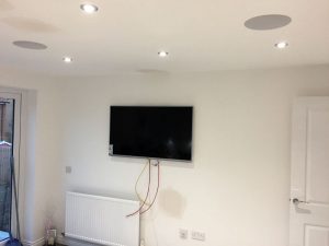 Bishopbriggs kitchen TV wallmount