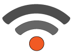 Data wifi solutions icon