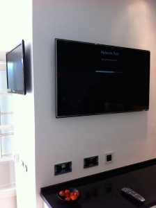 TV wall-mount strathblane - kitchen dining TV wallmounts