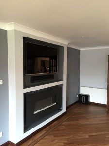 TV wall mount Wishaw - TV wallmount with sound bar