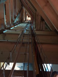 Custom pre-wiring cable trays distribution